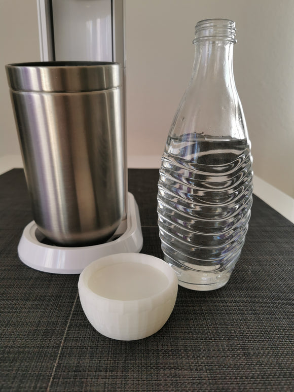 EINSATZ für SodaStream DUO um Glasflaschen Modell Crystal zu befüllen